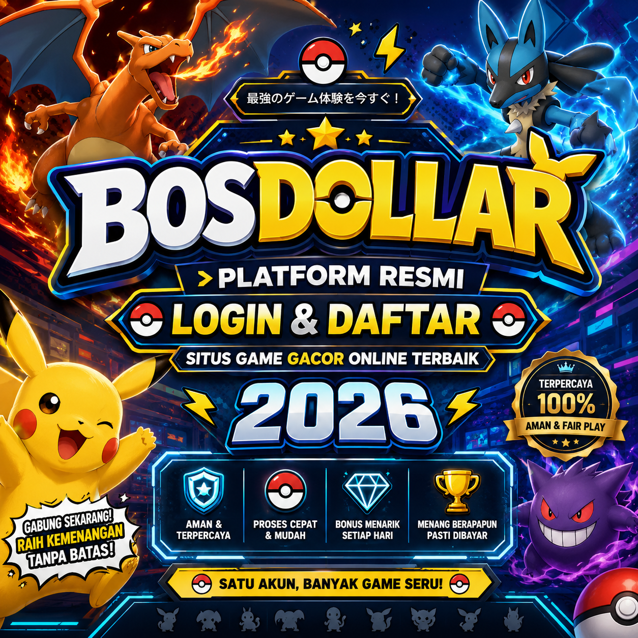 BOSDOLLAR > Platform Resmi Login & Daftar Situs Game Gacor Online Terbaik 2026